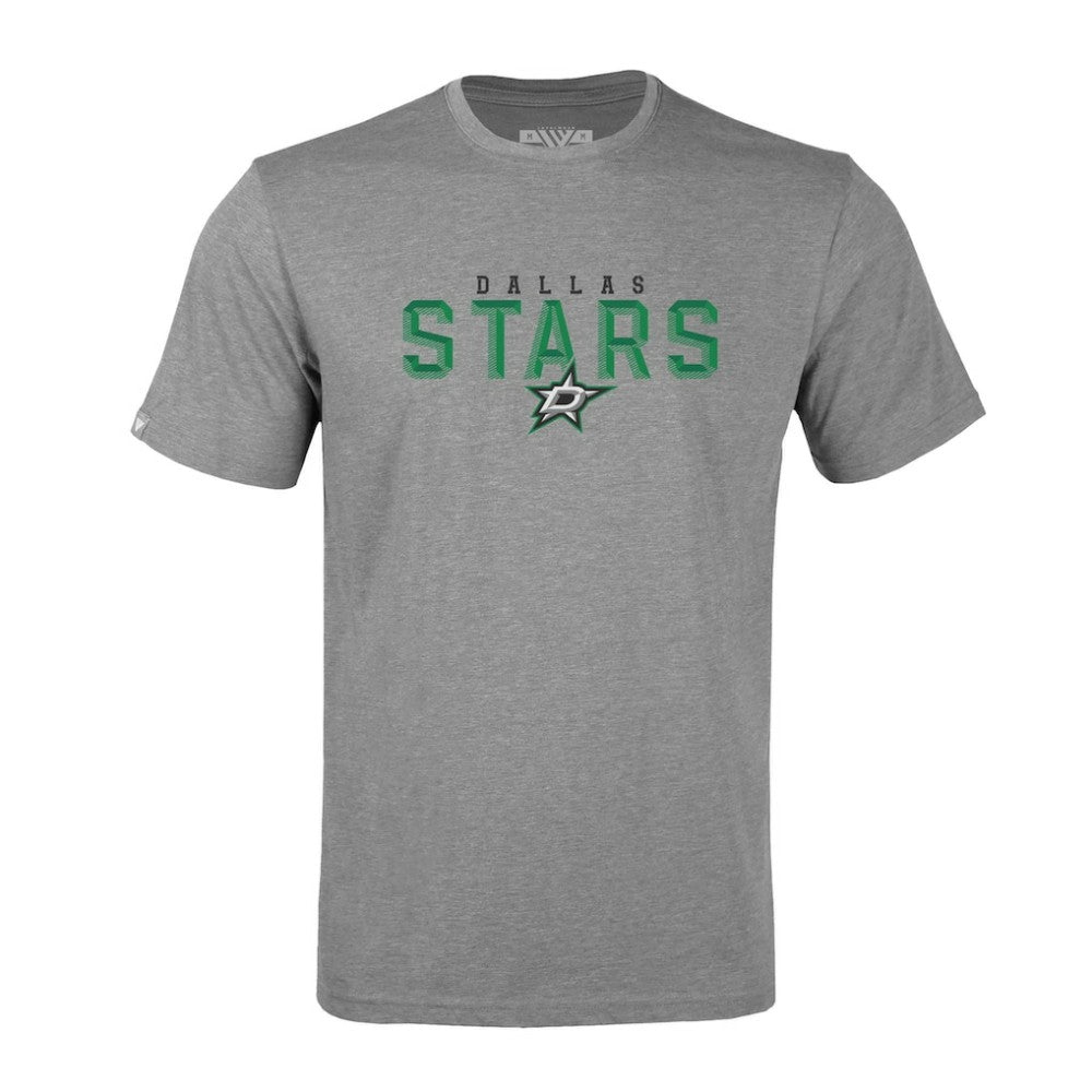 NHL Dallas Stars Levelwear Richmond Carve T-Shirt - Gray