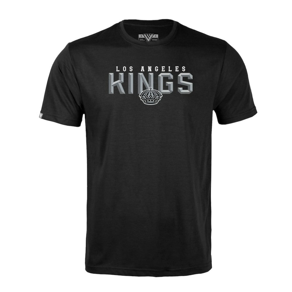 NHL Los Angeles Kings Levelwear Richmond Carve T-Shirt - Black