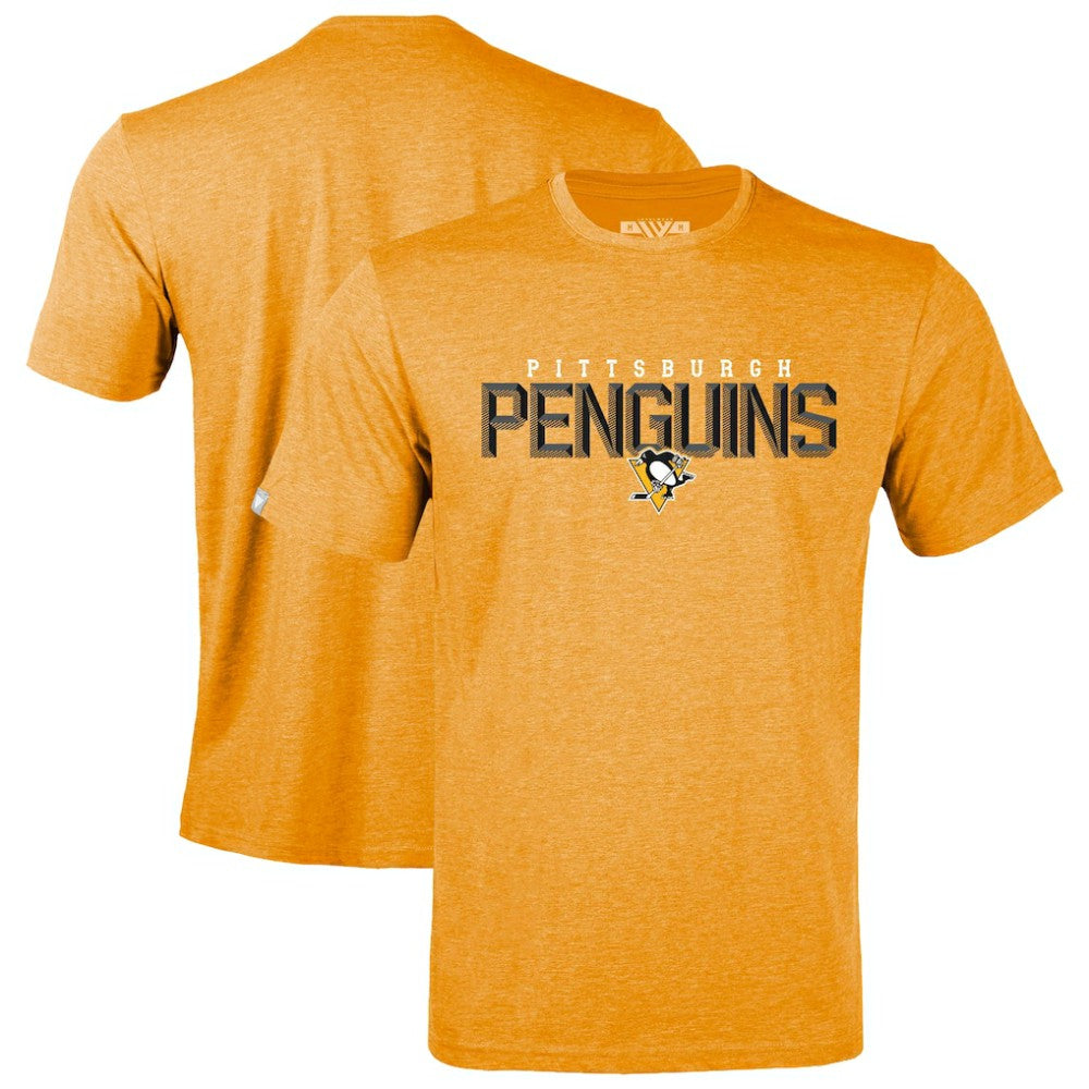 NHL Pittsburgh Penguins Levelwear Richmond Carve T-Shirt - Gold