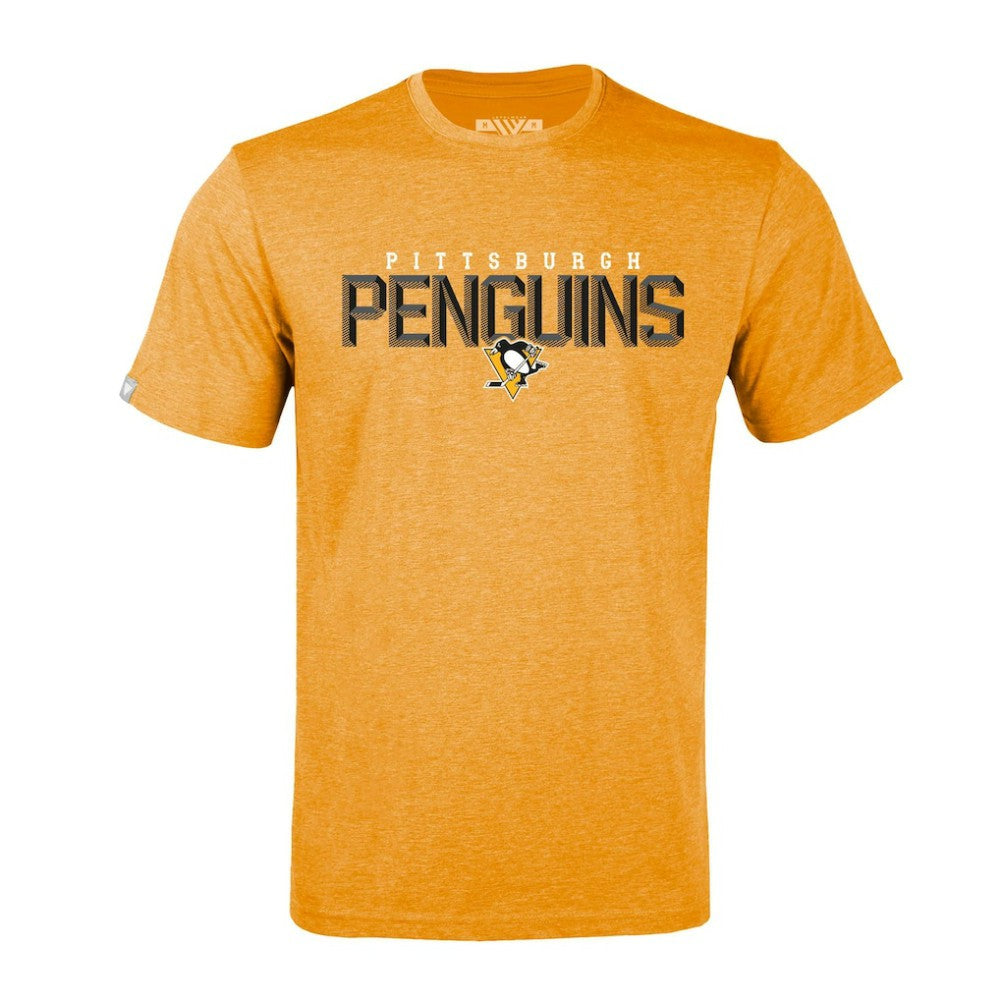 NHL Pittsburgh Penguins Levelwear Richmond Carve T-Shirt - Gold