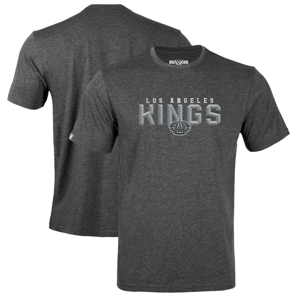 NHL Los Angeles Kings Levelwear Richmond Carve T-Shirt - Athletic Heather Gray
