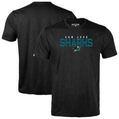 NHL San Jose Sharks Levelwear Richmond Carve T-Shirt - Black