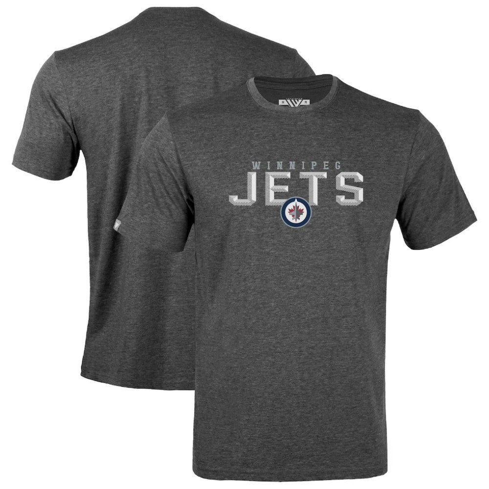 NHL Winnipeg Jets Levelwear Richmond Carve T-Shirt - Gray