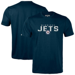 NHL Winnipeg Jets Levelwear Richmond Carve T-Shirt - Navy