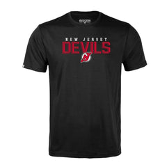 NHL New Jersey Devils Levelwear Richmond Carve T-Shirt - Black