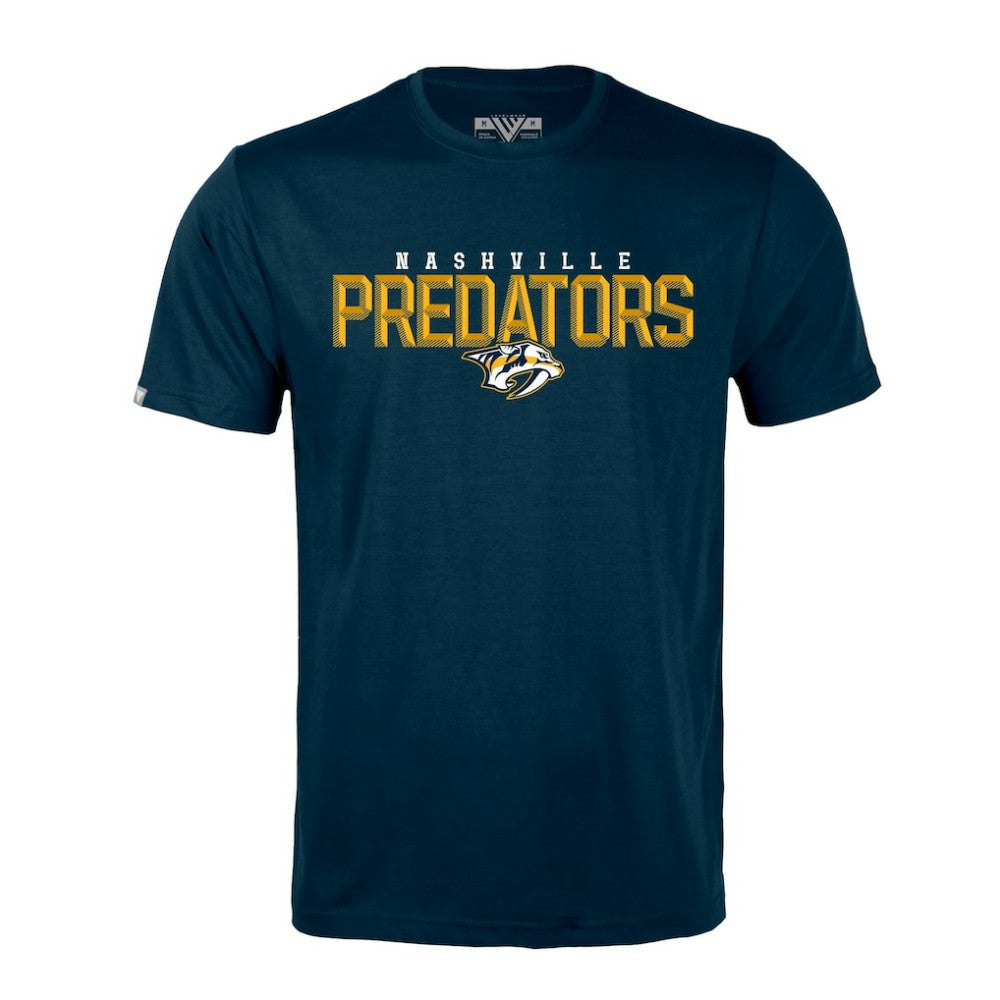 NHL Nashville Predators Levelwear Richmond Carve T-Shirt - Navy