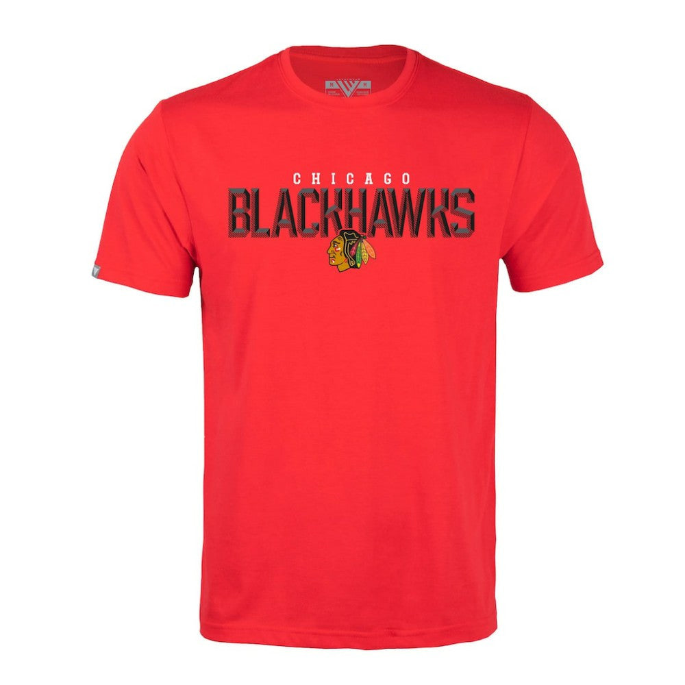 NHL Chicago Blackhawks Levelwear Richmond Carve T-Shirt - Red