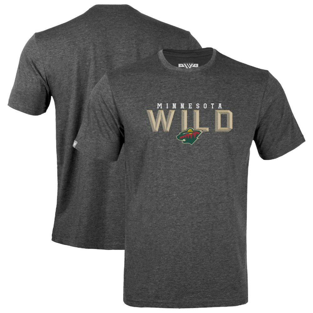 NHL Minnesota Wild Levelwear Richmond Carve T-Shirt - Gray
