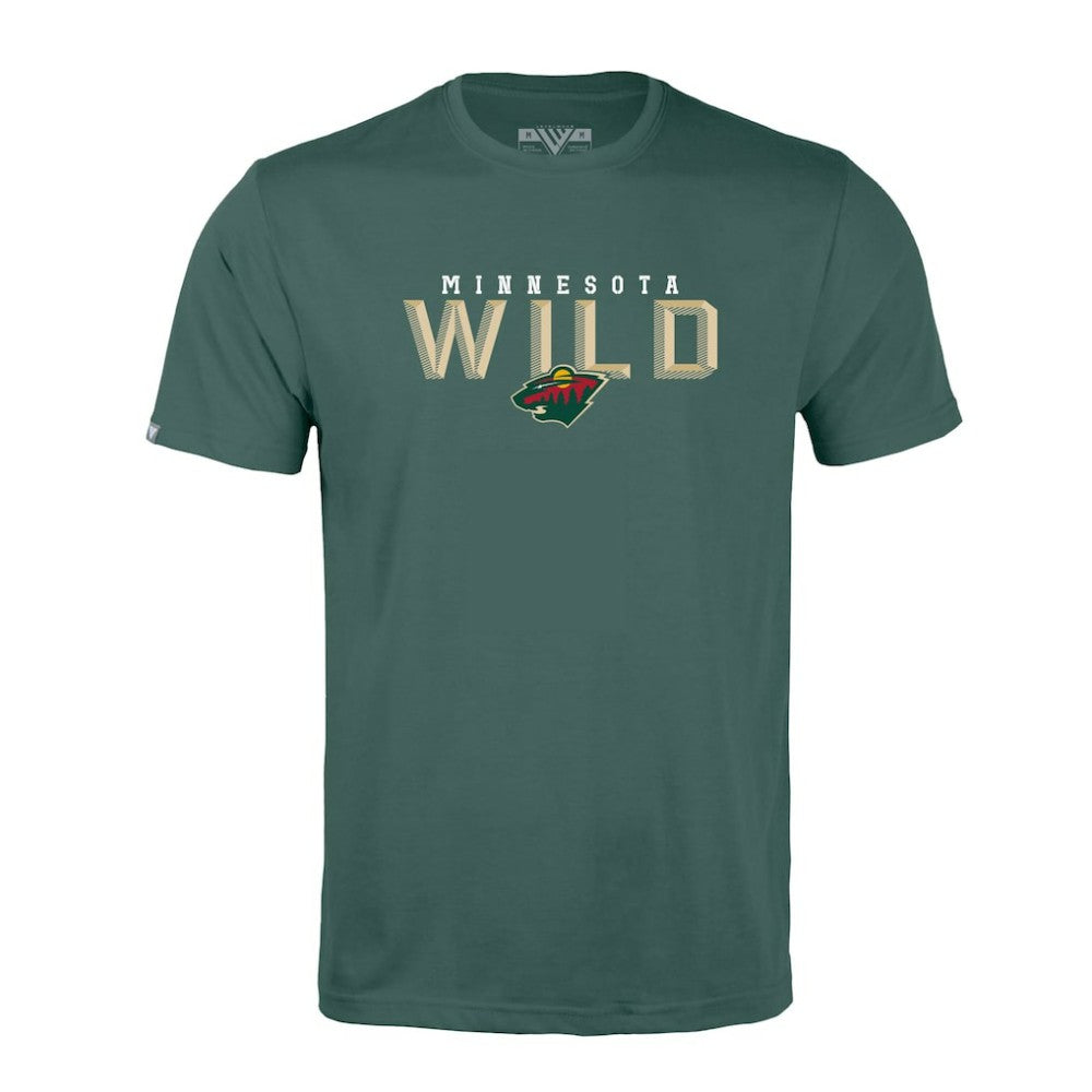 NHL Minnesota Wild Levelwear Richmond Carve T-Shirt - Green