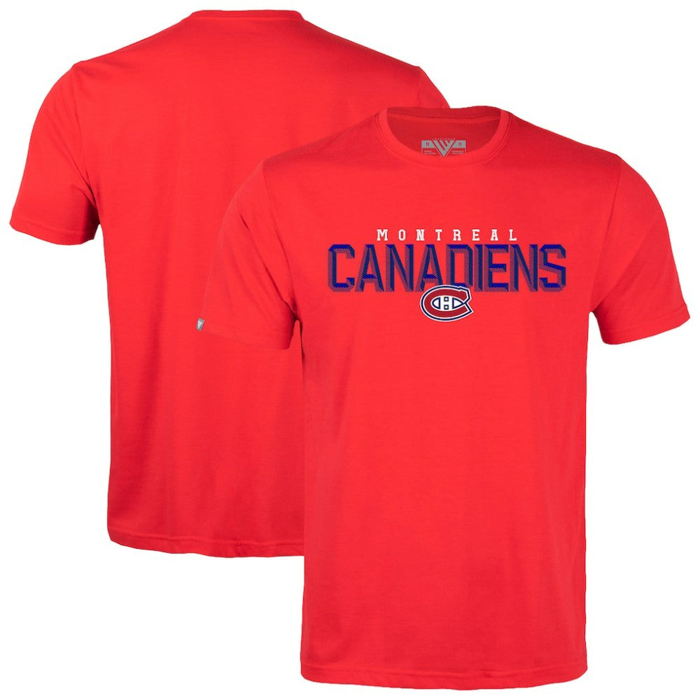 NHL Montreal Canadiens Levelwear Richmond Carve T-Shirt - Red