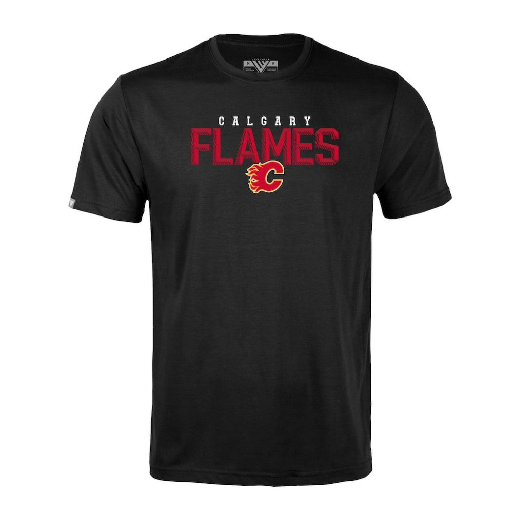 NHL Calgary Flames Levelwear Richmond Carve T-Shirt - Black