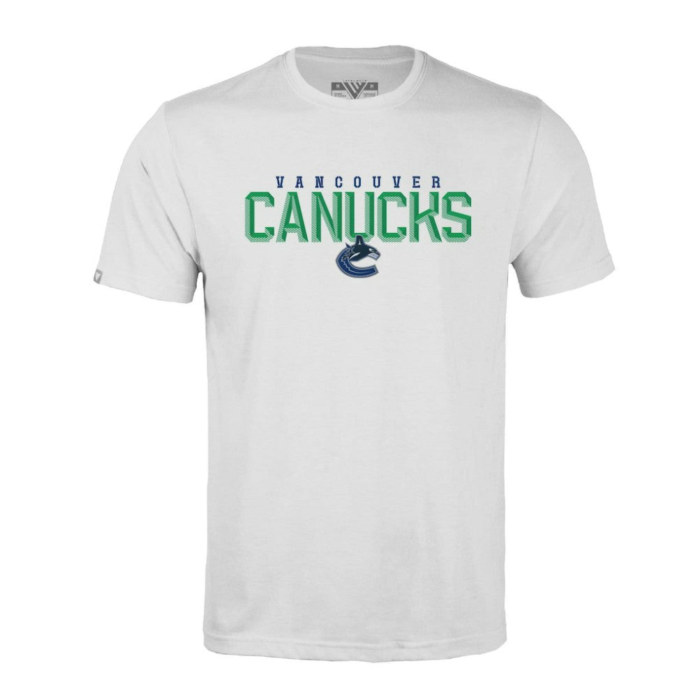 NHL Vancouver Canucks Levelwear Richmond Carve T-Shirt - White