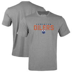NHL Edmonton Oilers Levelwear Richmond Carve T-Shirt - Gray