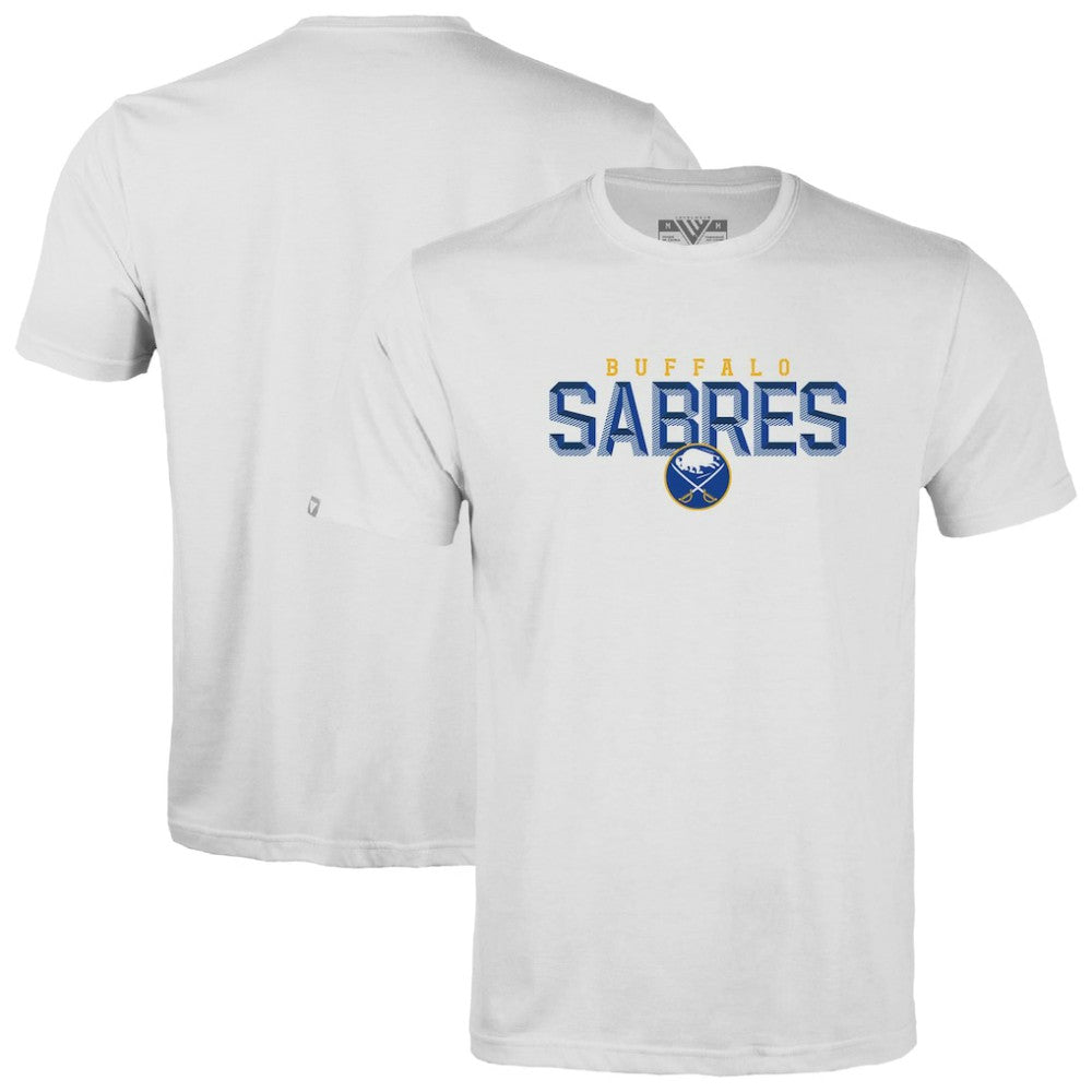 NHL Buffalo Sabres Levelwear Richmond Carve T-Shirt - White
