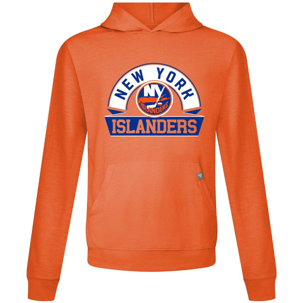 NHL New York Islanders Levelwear Relay Banner Arch Pullover Hoodie - Orange