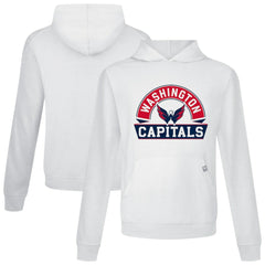 NHL Washington Capitals Levelwear Relay Banner Arch Pullover Hoodie - White