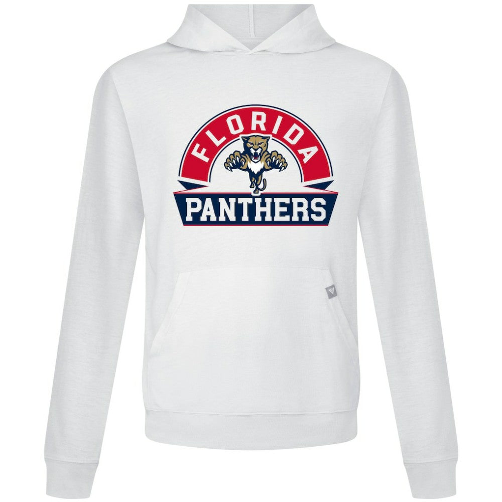 NHL Florida Panthers Levelwear Relay Banner Arch Pullover Hoodie - White