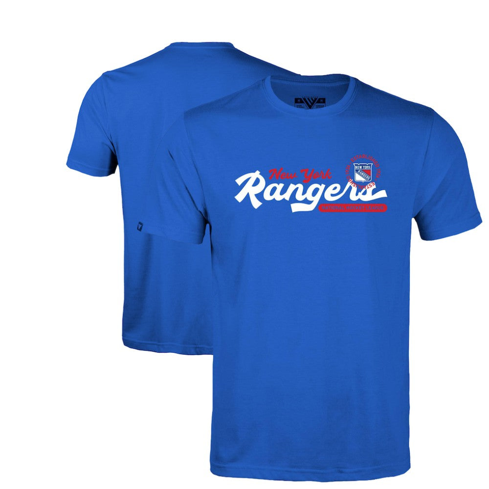 NHL New York Rangers Levelwear Youth Little Richmond Monument T-Shirt - Royal