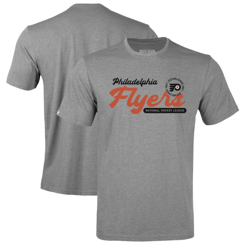 NHL Philadelphia Flyers Levelwear Youth Little Richmond Monument T-Shirt - Gray