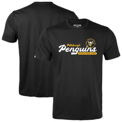 NHL Pittsburgh Penguins Levelwear Youth Little Richmond Monument T-Shirt - Black