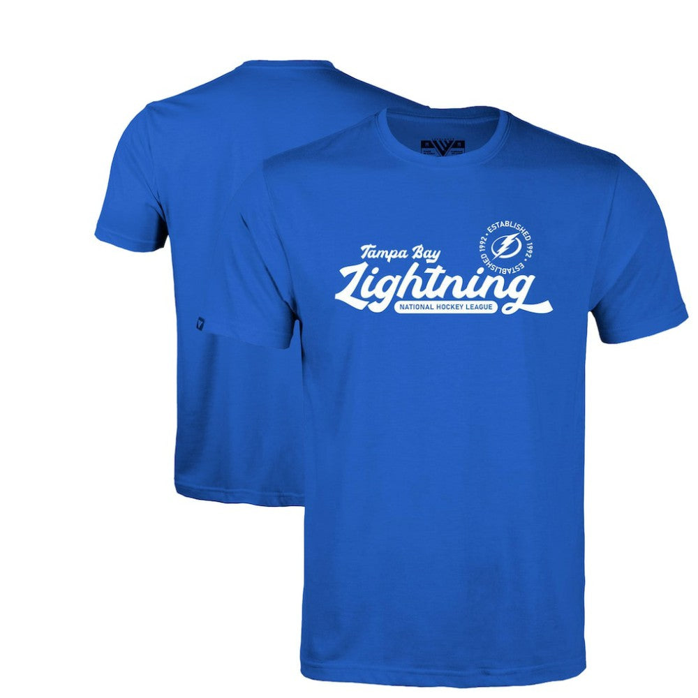NHL Tampa Bay Lightning Levelwear Youth Little Richmond Monument T-Shirt - Royal