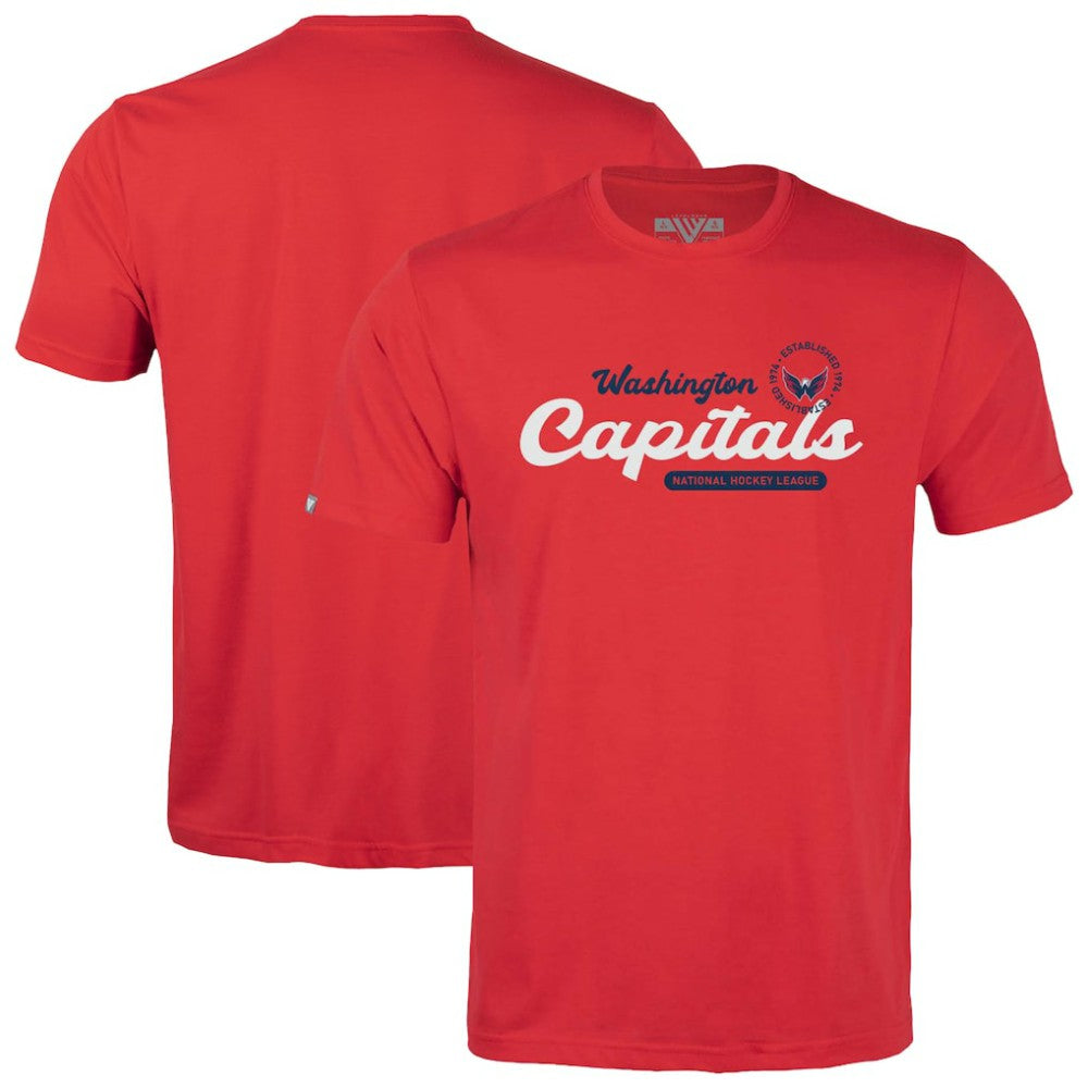 NHL Washington Capitals Levelwear Youth Little Richmond Monument T-Shirt - Red