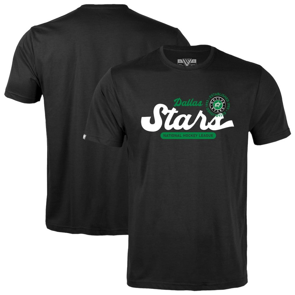 NHL Dallas Stars Levelwear Youth Little Richmond Monument T-Shirt - Black
