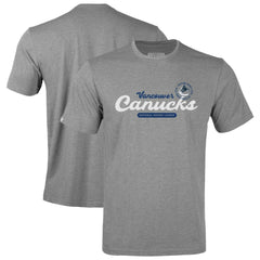 NHL Vancouver Canucks Levelwear Youth Little Richmond Monument T-Shirt - Gray