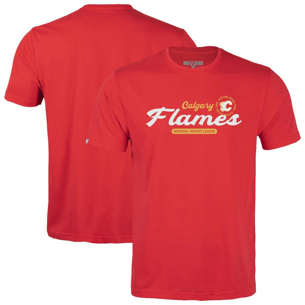 NHL Calgary Flames Levelwear Youth Little Richmond Monument T-Shirt - Red