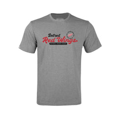 NHL Detroit Red Wings Levelwear Youth Little Richmond Monument T-Shirt - Gray