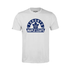NHL Toronto Maple Leafs Levelwear Youth Little Richmond Banner Arch T-Shirt - White