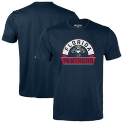 NHL Florida Panthers Levelwear Youth Little Richmond Banner Arch T-Shirt - Navy
