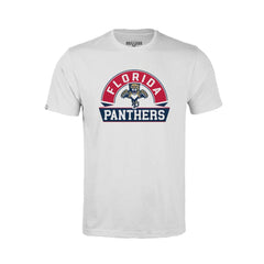 NHL Florida Panthers Levelwear Youth Little Richmond Banner Arch T-Shirt - White