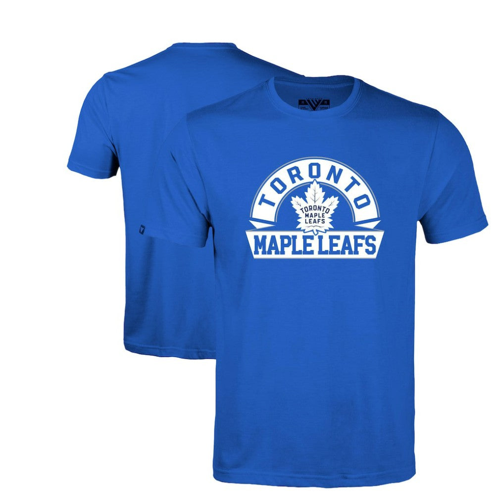 NHL Toronto Maple Leafs Levelwear Youth Little Richmond Banner Arch T-Shirt - Royal