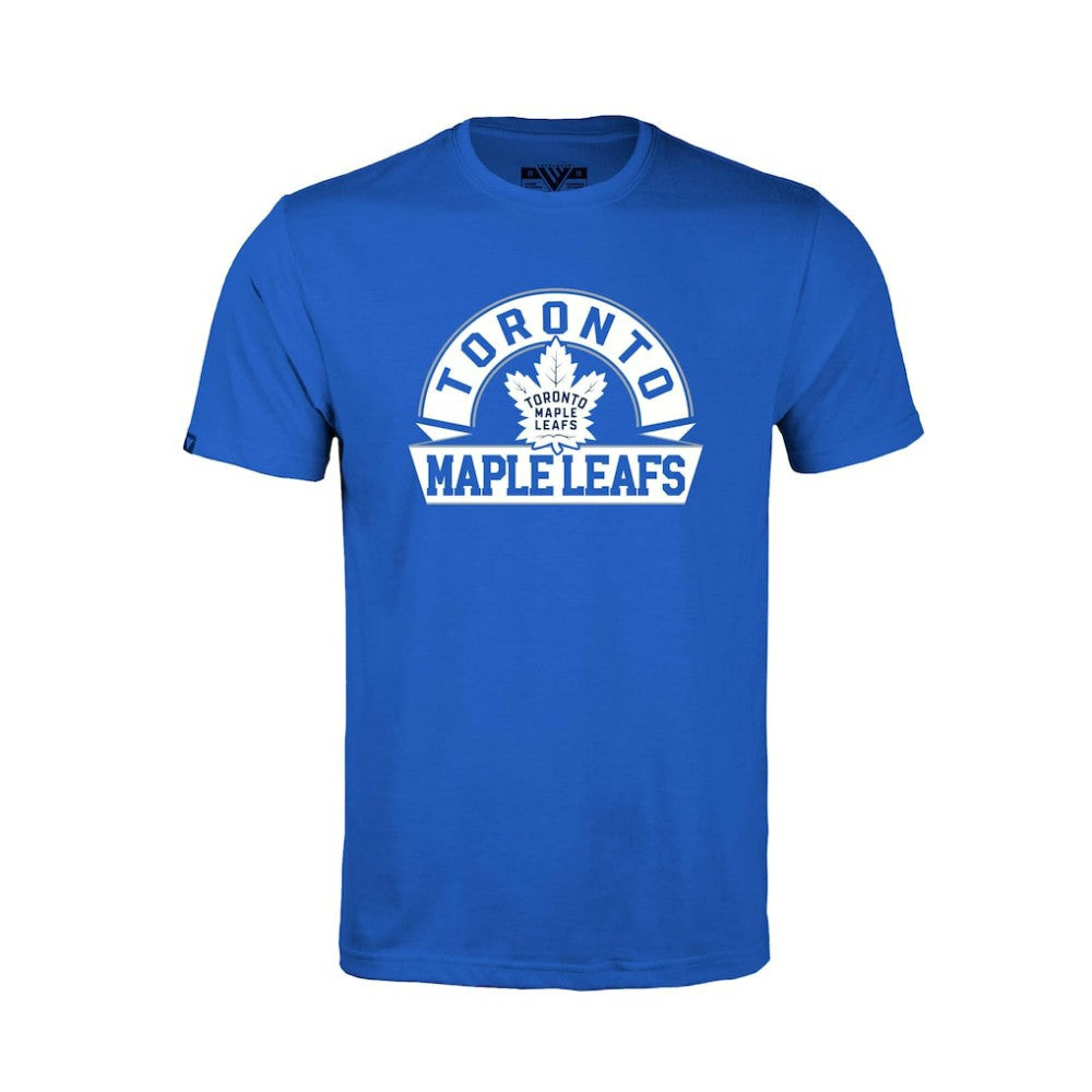 NHL Toronto Maple Leafs Levelwear Youth Little Richmond Banner Arch T-Shirt - Royal