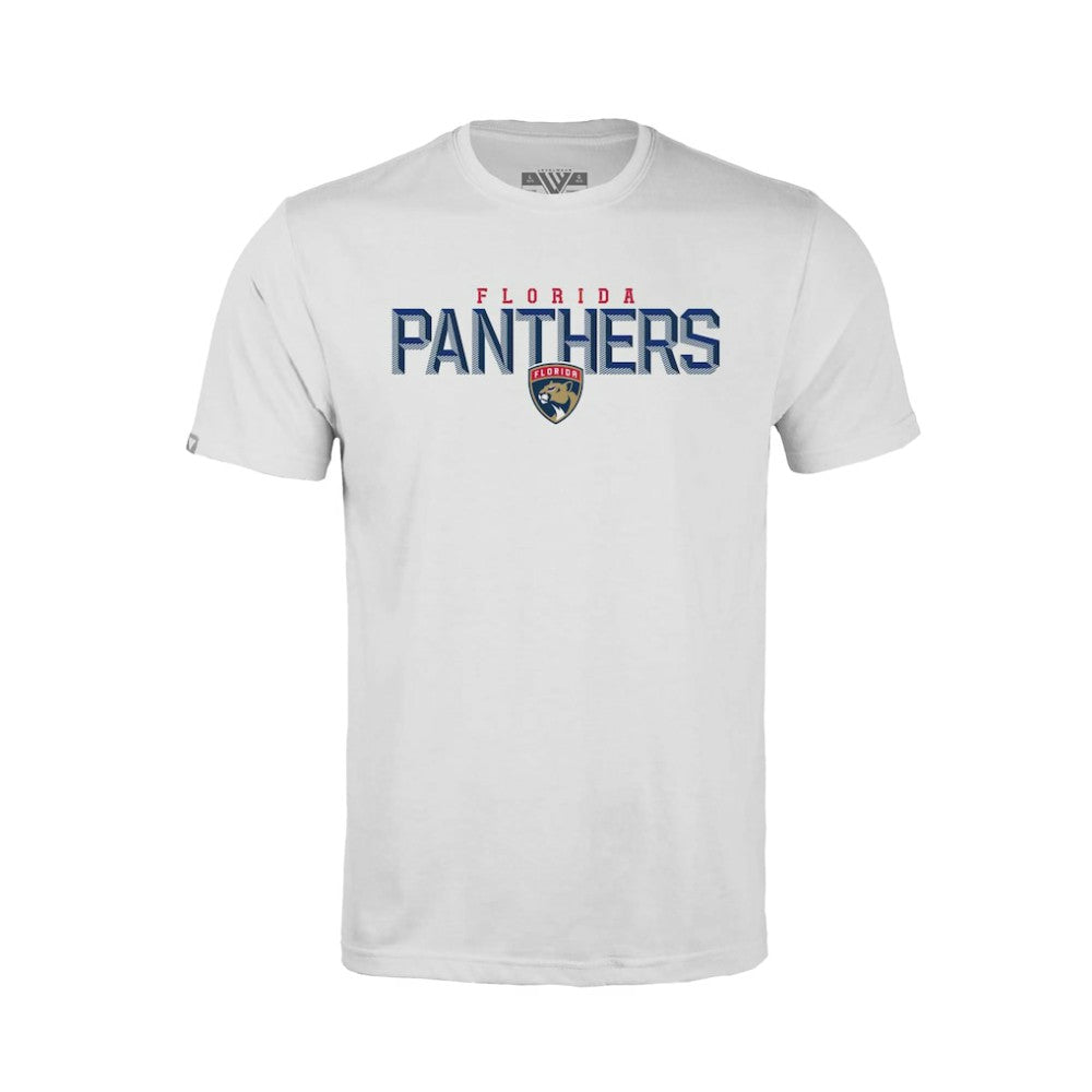 NHL Florida Panthers Levelwear Youth Little Richmond Carve T-Shirt - White