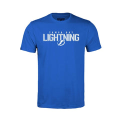 NHL Tampa Bay Lightning Levelwear Youth Little Richmond Carve T-Shirt - Blue