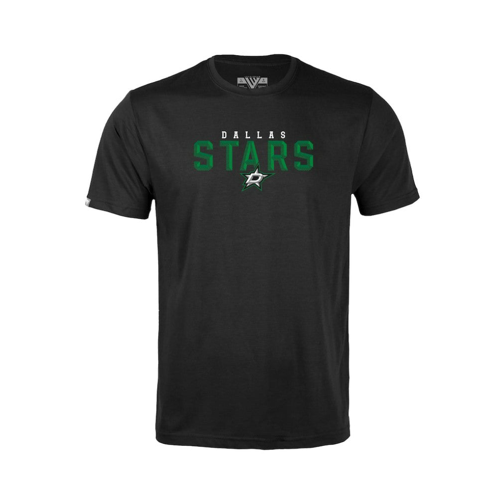 NHL Dallas Stars Levelwear Youth Little Richmond Carve T-Shirt - Black