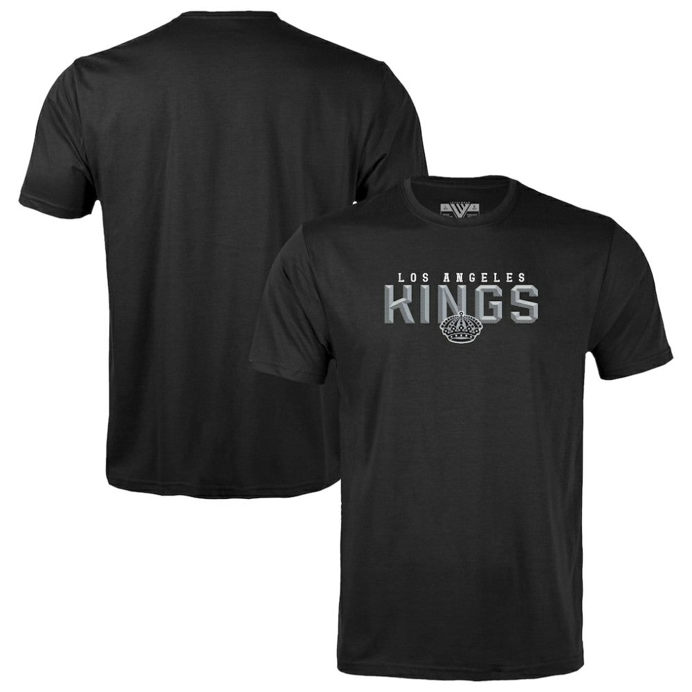 NHL Los Angeles Kings Levelwear Youth Little Richmond Carve T-Shirt - Black