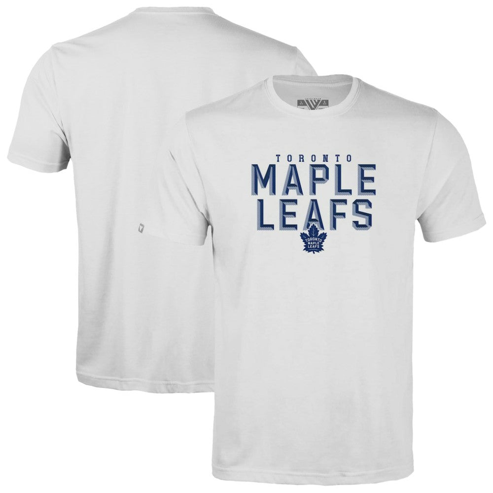 NHL Toronto Maple Leafs Levelwear Youth Little Richmond Carve T-Shirt - White