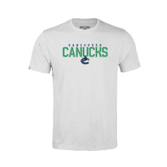 NHL Vancouver Canucks Levelwear Youth Little Richmond Carve T-Shirt - White