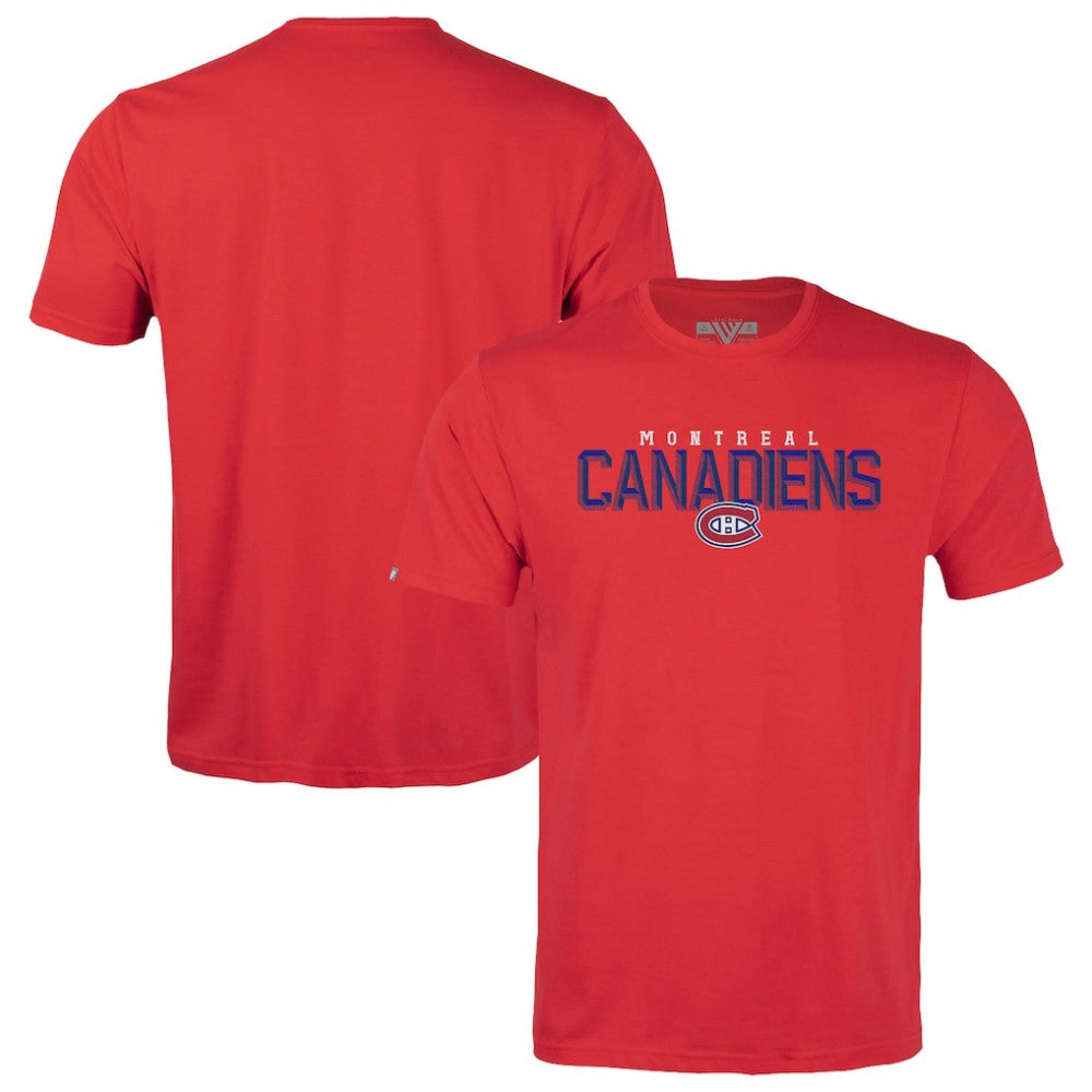 NHL Montreal Canadiens Levelwear Youth Little Richmond Carve T-Shirt - Red