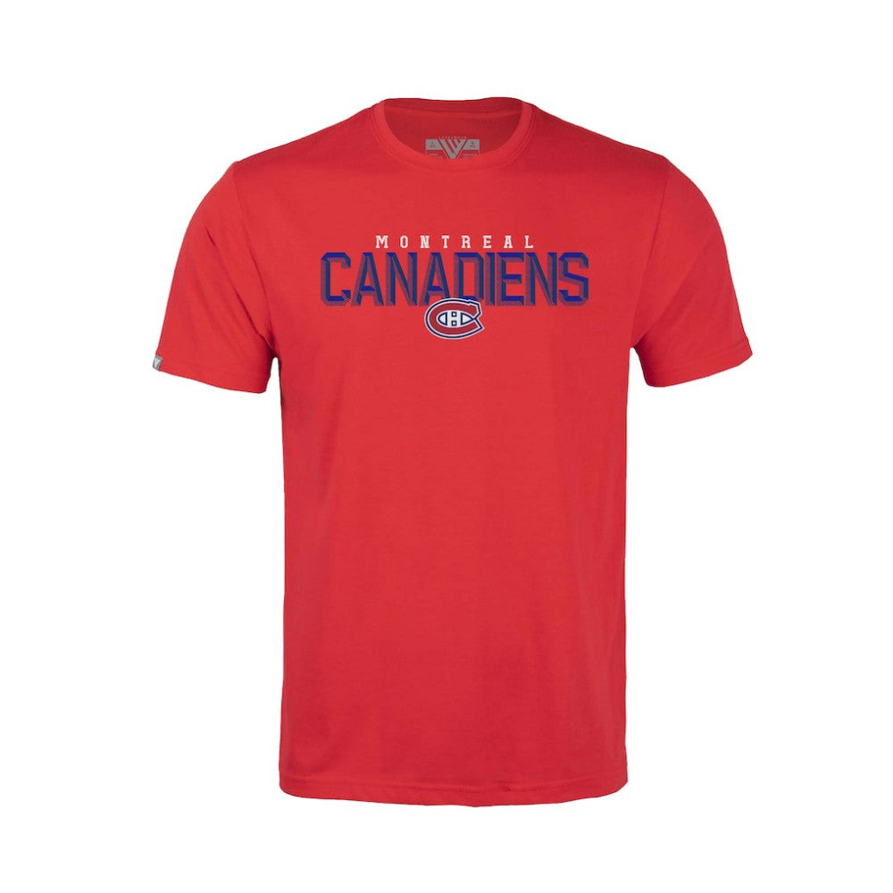 NHL Montreal Canadiens Levelwear Youth Little Richmond Carve T-Shirt - Red