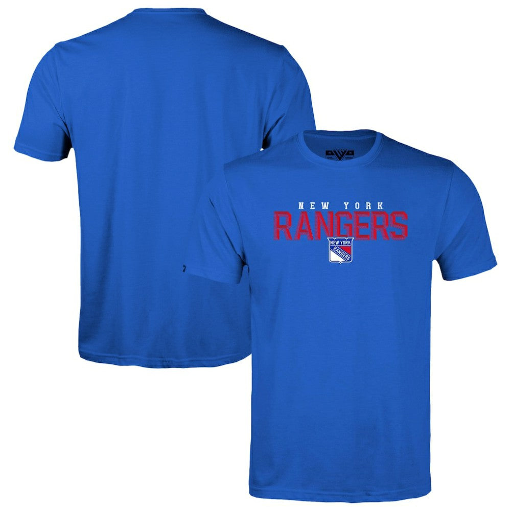 NHL New York Rangers Levelwear Youth Little Richmond Carve T-Shirt - Royal