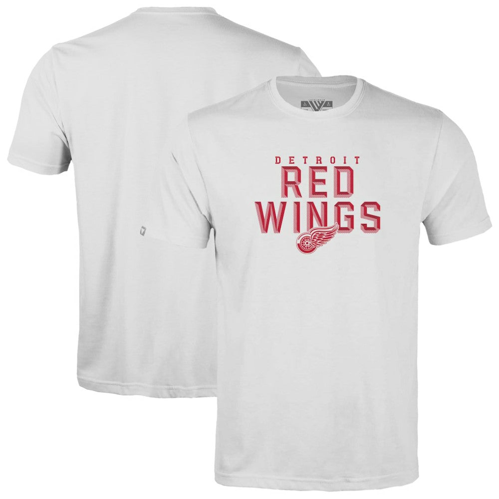NHL Detroit Red Wings Levelwear Youth Little Richmond Carve T-Shirt - White