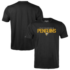 NHL Pittsburgh Penguins Levelwear Youth Little Richmond Carve T-Shirt - Black