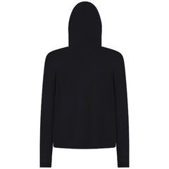 NHL Winnipeg Jets Levelwear Women's Sweet Monument Tri-Blend Cropped Pullover Hoodie - Black