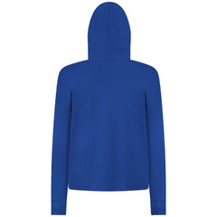 NHL Buffalo Sabres Levelwear Women's Sweet Banner Arch Tri-Blend Cropped Pullover Hoodie - Royal