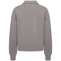 NHL New York Islanders Levelwear Women's Canmore Quarter-Zip Pullover - Gray