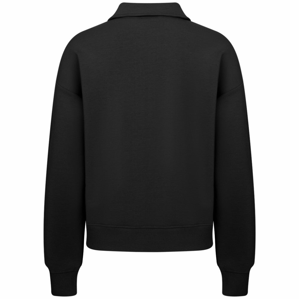NHL Los Angeles Kings Levelwear Women's Canmore Quarter-Zip Pullover - Black